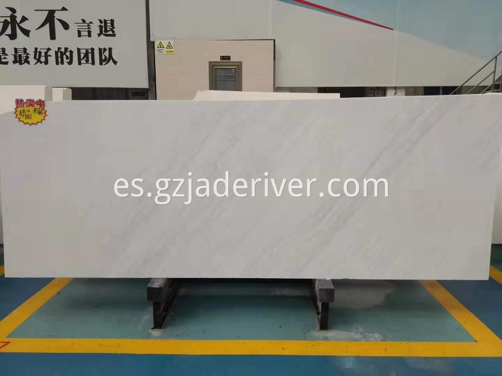 pure white marble